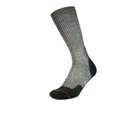 1000 Mile Fusion Repreve Double Layer Calf Length Men's Socks | UK L in Charcoal Marl/Black