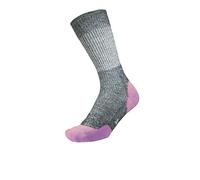 1000 Mile Fusion Repreve Double Layer Calf Length Women's Socks | UK M in Navy Marl/Mauve