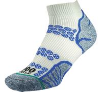 1000 Mile LITE ANKLET REPREVE SILVER/ROYAL 2011 - LS (3-5)