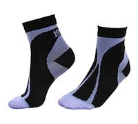 1000 Mile Lightweight Tactel Breathable Race Running Training Womens Sport Socks - Black/Lilac (Small / 3-5.5UK) - 3 Pair