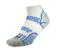 1000 Mile LITE ANKLET REPREVE SILVER/ROYAL 2011 - L (9-11)
