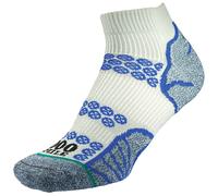 1000 Mile LITE ANKLET REPREVE SILVER/ROYAL 2011 - L (9-11)