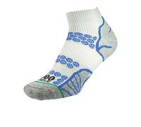 1000 Mile LITE ANKLET REPREVE SILVER/ROYAL 2011 - L (9-11)