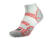 1000 Mile Anklet Socks Lite Repreve Double-Layer Silver/Red L