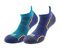 1000 Mile Mens Liner Socks (Pack of 2) / 6 UK-8 UK Blue CS1306