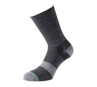 1000 Mile Men's Mile Double Layer Approach Socks, Grey (Charcoal), X-Large Size UK 12 - 14