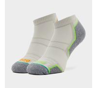 1000 Mile Men's Run Anklet Twin Pack, White L