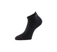 1000 Mile Men's Ultimate Tactel Trainer Liner Socks - 1 Pack Double Layer Socks in Black | Size: 6-8.5 1000 Mile Black 6-8.5