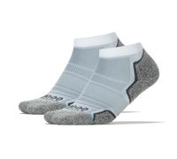 1000 Mile Run Anklet Sock Ladies White/Grey - Small