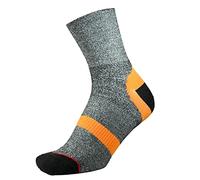 1000 Mile Approach Repreve Double Layer Sock Charcoal Marl Orange L