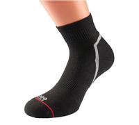 1000 Mile Unisex - (3-5) MILE ACTIV QUARTER SOCK BLACK 1477B LS 3 5 LADIES, Black, S EU