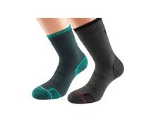1000 Mile Walking Sock Twin Pack Male: Charcoal: XL Size: XL, Colour: