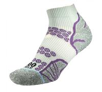 1000 Mile LITE ANKLET REPREVE SILVER/PURPLE 2011 -LS (3-5)