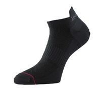 1000 Mile Women's Trainer Liner Sports Socks-Black, Medium/Size UK 6-8.5