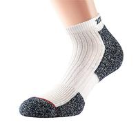 1000 Mile Women's Ultra Performance Socklet with Cupron-White/Blue, Small/Size 3-5.5