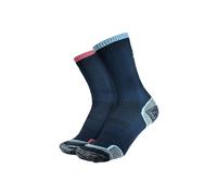 1000 Mile Women's ' Walk Repreve Single Layer Socks - 2 Pack in Navy | Size: 6-8 1000 Mile Navy 6-8