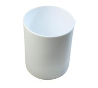 1000 mL PTFE Beaker - High-Temperature Resistant Lab Cup for Chemistry and Biology, No Cover, 1 Piece
