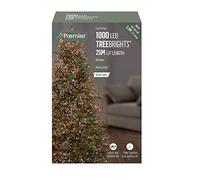 1000 Multi Action Treebrights Rainbow LED Lights with Timer by Premier