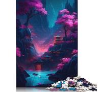 1000 Mystical Nature 1 Jigsaw Puzzles for Adults Teenager & Wooden Puzzles Family Games 1000pcs (75x50cm)