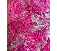 1000 Neon Pink/Fuscia Bamboo 70mm (2 3/4") Golf Tees - Strong Eco Friendly Bamboo Golf Tees