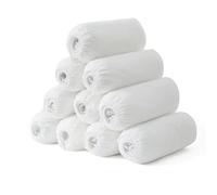 1000 Pack 500 Pairs Shoe Covers Disposable,The Size Fit Most, suit for Indoors Outdoors Durable Protector Fits Virtually Shoes for Housekeeping Construction(White)