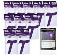1000 Pack Clear Inner Card Sleeves,Perfect Fit for Double-Sleeving,Acid-Free & Scuff-Resistant,Trading Card Sleeve Compatible with MTG,TCG,Baseball,Sports Cards