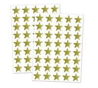 1000 Pack, Gold Foil Star Metallic Stickers, 15mm