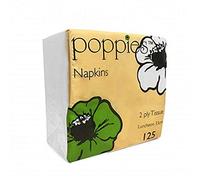 1000 (pack of 250 x 4) White Professional Tissue Napkins -2-ply 'lunch' size 33cm x 33cm