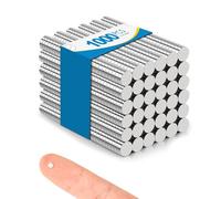 1000 Pack Small Rare Earth Neodymium Magnets - 3x1mm, Whiteboard, Kitchen Cabinet Magnets