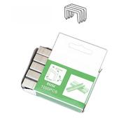 1000 Pack U/T/Door Shape Staples for Staple Gun Galvanised Steel Nails for Furniture Assembly Flooring Cable Fixing & Home Decor Projects (8mm)