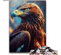 1000 Pc Adults Jigsaw Puzzle Eagle Jigsaw Challenging Brain Teaser for Teenagers, Perfect for Home Decor Or Gift (size : 50x75cm)
