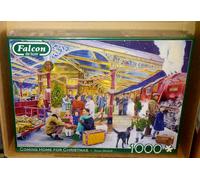 1000 pc Falcon De Luxe JIGSAW "Coming Home for Christmas" shop sealed 2020
