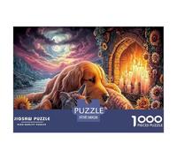 1000-Pc Puzzle for Adults & Supervised Young Children - An Accessible Yet Engaging Jigsaw with A Colorful Animal Design. Promotes Cognitive Development And Cooperative Play.