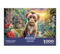 1000-Pc Puzzle for Adults & Supervised Young Children - An Accessible Yet Engaging Jigsaw with A Colorful Animal Design. Promotes Cognitive Development And Cooperative Play.