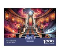 1000-Pc Puzzle with A Secret Compartment - A Novelty Jigsaw for Adults & Puzzle-Sleuthing Kids. Once Completed, Reveals A Small Hidden Space for A Special Keepsake.