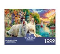 1000-Pc Puzzle with A Secret Compartment - A Novelty Jigsaw for Adults & Puzzle-Sleuthing Kids. Once Completed, Reveals A Small Hidden Space for A Special Keepsake.