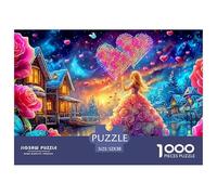 1000-Pc Puzzle with A Secret Compartment - A Novelty Jigsaw for Adults & Puzzle-Sleuthing Kids. Once Completed, Reveals A Small Hidden Space for A Special Keepsake.