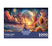 1000-Pc Puzzle with A Secret Compartment - A Novelty Jigsaw for Adults & Puzzle-Sleuthing Kids. Once Completed, Reveals A Small Hidden Space for A Special Keepsake.