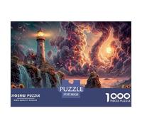 1000-Pc Puzzle with A Secret Compartment - A Novelty Jigsaw for Adults & Puzzle-Sleuthing Kids. Once Completed, Reveals A Small Hidden Space for A Special Keepsake.