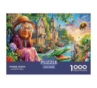 1000-Pc Puzzle with A Secret Compartment - A Novelty Jigsaw for Adults & Puzzle-Sleuthing Kids. Once Completed, Reveals A Small Hidden Space for A Special Keepsake.