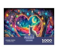 1000-Pc Puzzle with A Secret Compartment - A Novelty Jigsaw for Adults & Puzzle-Sleuthing Kids. Once Completed, Reveals A Small Hidden Space for A Special Keepsake.