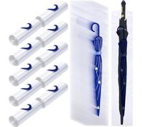 1000 Pcs 28'' Clear Wet Umbrella Rain Holder Bags and Refills, Large Umbrella Disposable Plastic Rain Bags for Umbrella Stand Holder Waterproof Umbrella Sleeve Cover Bags Keep Church Lobby Dry