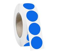 1000 PCS 3/4" Red Dot Stickers Round Circle Colored Coding Labels Garage Yard Sale Dot Stickers for Toddlers, Classroom，Office (Darkblue)