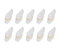 1000 Pcs 4 Inch Plant Tags Garden Nursery Labels Plastic Pot Labels White