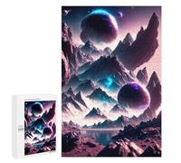 1000 PCS Adult Puzzles Cosmic Oasis Puzzles for Adults Brain Teaser Game But Fun And Humorous Gifts for Friends And Family 1000 PCS