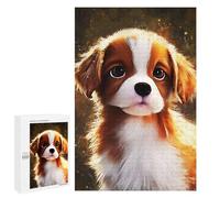 1000 PCS Adult Puzzles Paint Cute Dog Puzzles for Adults Brain Teaser Game But Fun And Humorous Gifts for Friends And Family 1000 PCS