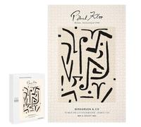 1000 PCS Adult Puzzles Paul Klee Abstract Art Jigsaw for Teenagerss Enhance Memory Difficult And Challenge for Is Ideal As A Gift 1000 PCS