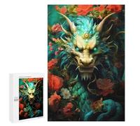 1000 PCS Adult Puzzles Seraphina Dragon Puzzles for Adults Brain Teaser Game But Fun And Humorous Gifts for Friends And Family 1000 PCS