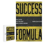 1000 PCS Adult Puzzles Success Formula Jigsaw for Teenagerss Enhance Memory Difficult And Challenge for Is Ideal As A Gift 1000 PCS