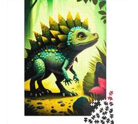 1000 Pcs Baby Dragon Jigsaw Puzzle Adult Creative Rectangular Puzzle Wooden Puzzle Funny Educational Toy 1000pcs (75x50cm)